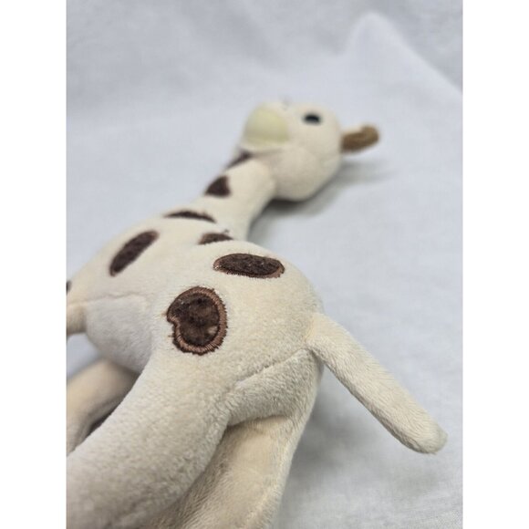 Vulli Sophia the Giraffe Plush Stuffed Animal Rattle, Cream Brown 10" tall - Picture 3 of 7